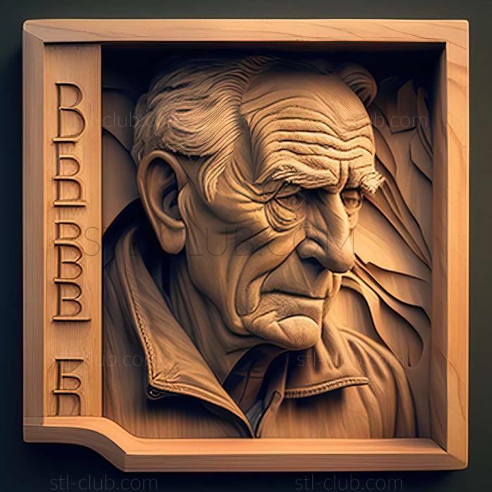 3D model Robert Bechtle (STL)